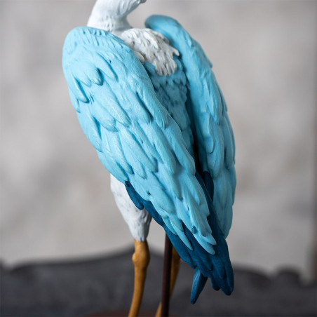 Statues - Blue Heron Statue - The Boy and the Heron