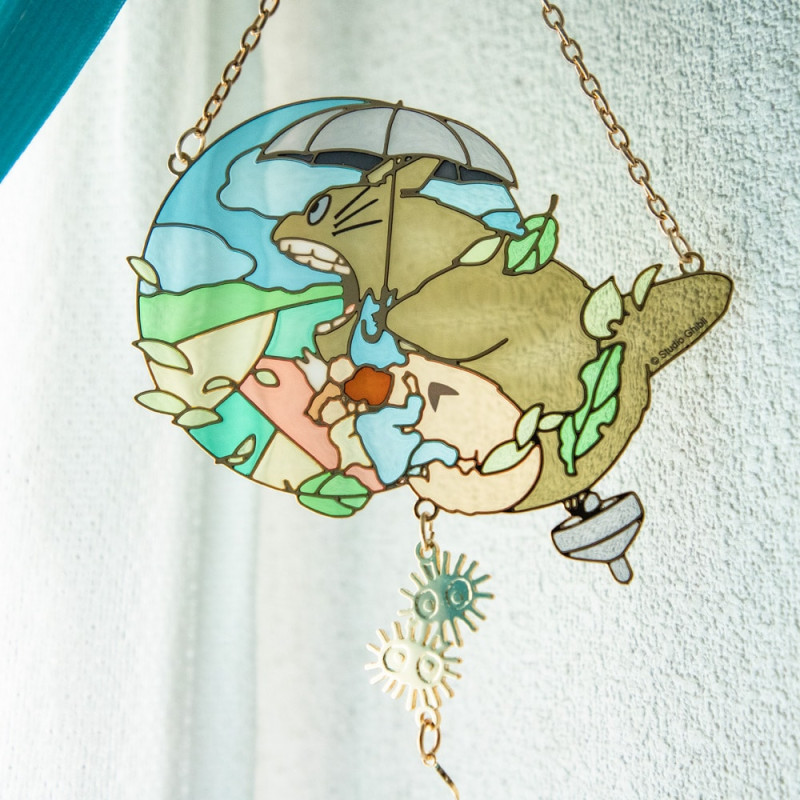 Décoration - Sun catcher Stained glass Totoro - My Neighbor Totoro