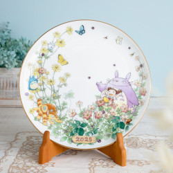 Porcelaine japonaise - Assiette 23 cm Édition spéciale 2025 - Mon Voisin Totoro