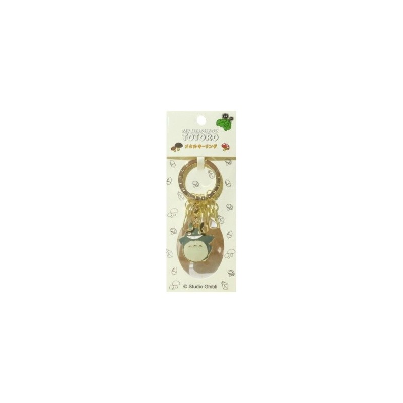 Keychains - Metal Key Holder Big Totoro Smile - My Neighbor Totoro