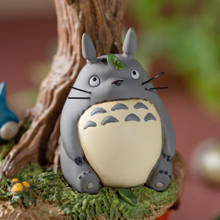Décoration - Diorama sablier Camphrier & Totoros - Mon Voisin Totoro