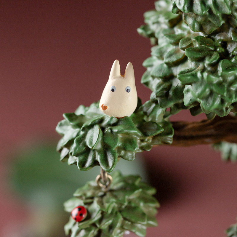 Décoration - Diorama sablier Camphrier & Totoros - Mon Voisin Totoro