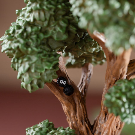 Décoration - Diorama sablier Camphrier & Totoros - Mon Voisin Totoro