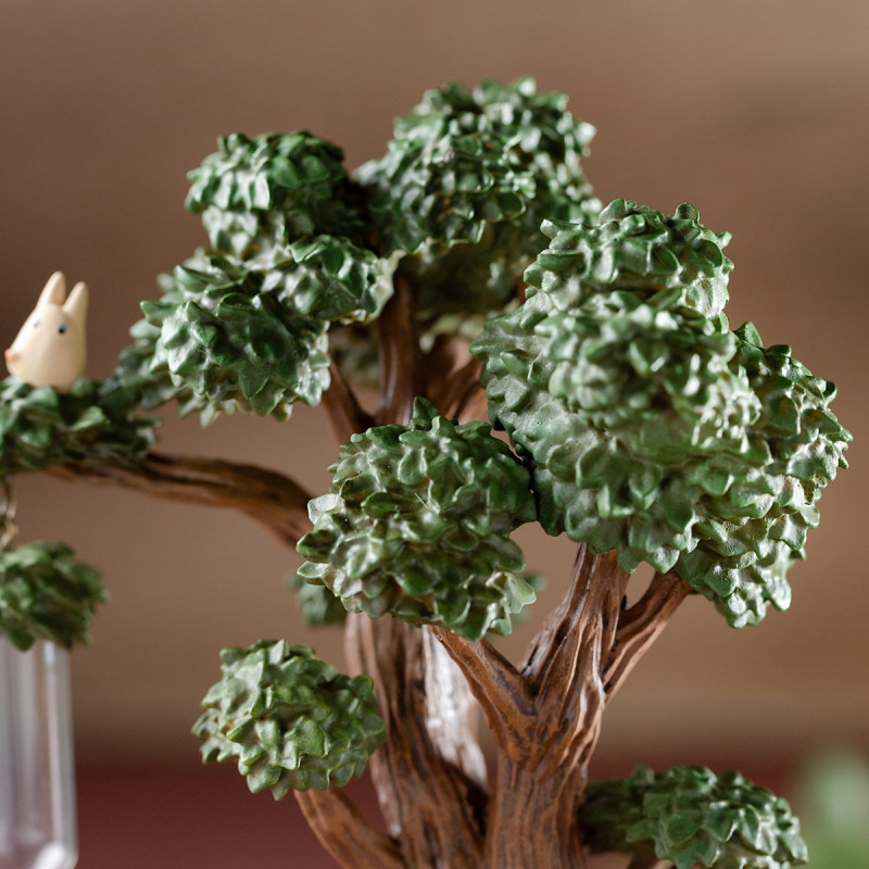 Décoration - Diorama sablier Camphrier & Totoros - Mon Voisin Totoro