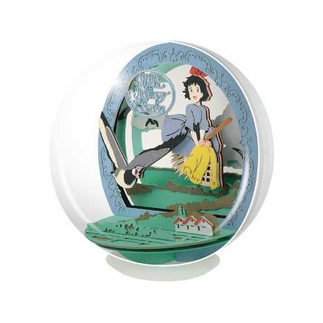 Théâtres de papier - Théâtre de papier sphère Kiki vole -Kiki la petite sorcière