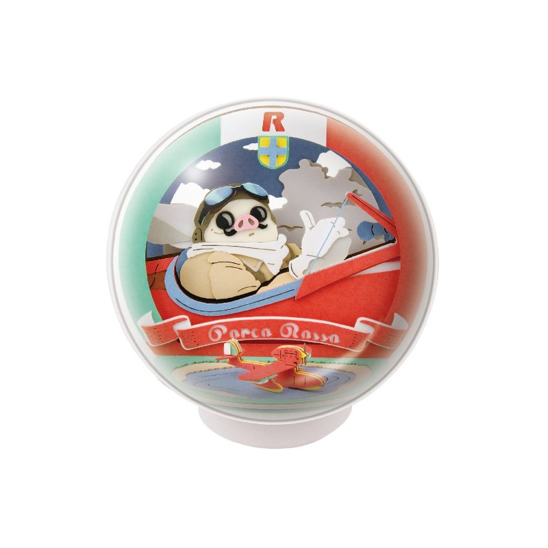 Théâtres de papier - Théâtre de papier sphère Marco - Porco Rosso