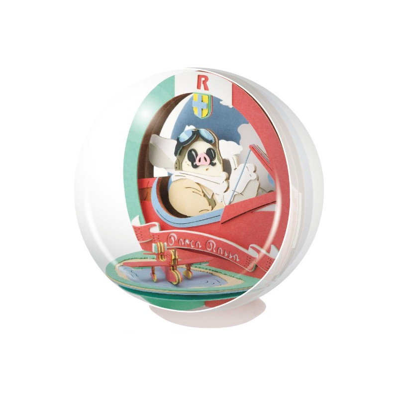 Théâtres de papier - Théâtre de papier sphère Marco - Porco Rosso