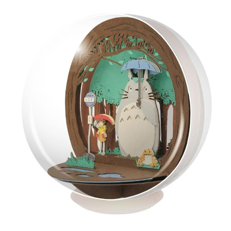 Théâtres de papier - Théâtre de papier sphère Arrêt de bus - Mon voisin Totoro