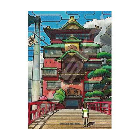 Puzzles - Puzzle Vitrail 208P Aburaya - Le Voyage de Chihiro
