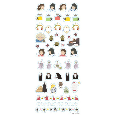 Petit matériel - Mini stickers agenda Collection 2 - Le Voyage de Chihiro
