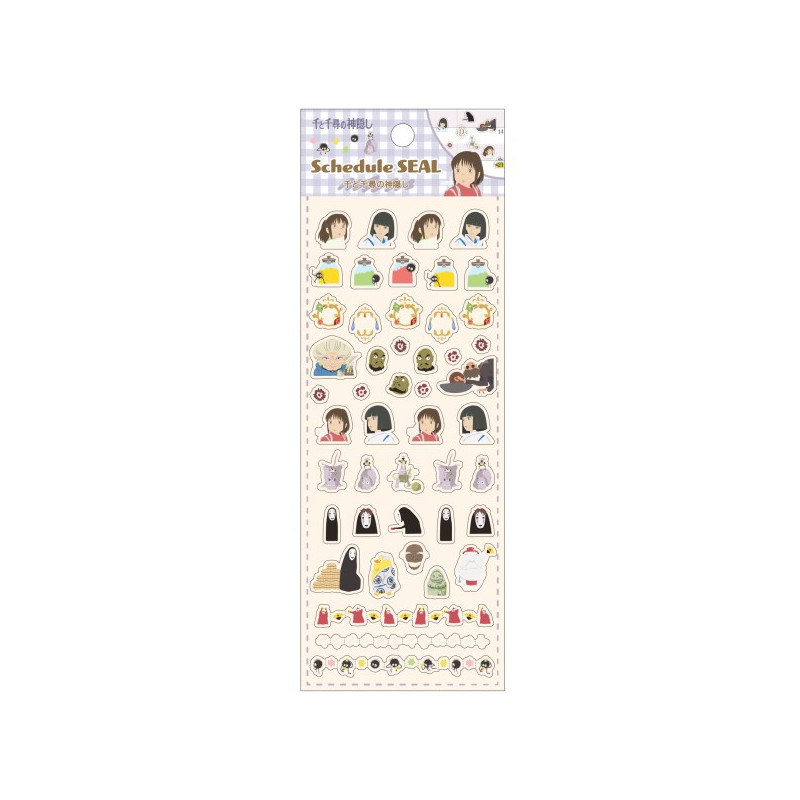 Petit matériel - Mini stickers agenda Collection 2 - Le Voyage de Chihiro