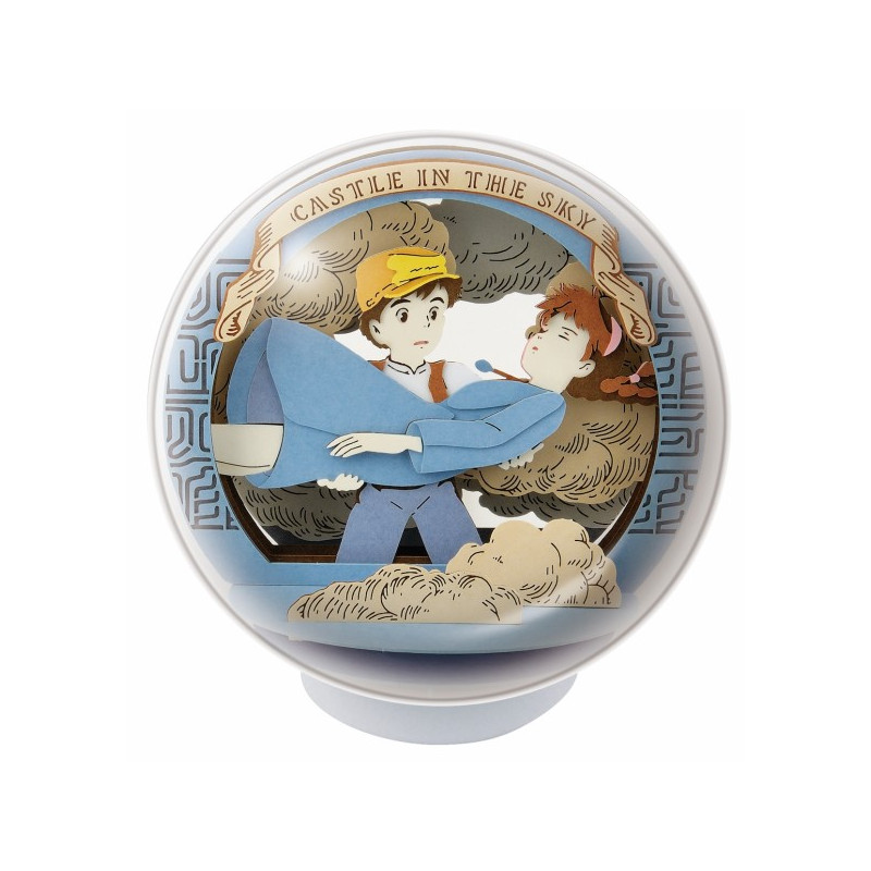 Théâtres de papier - Théâtre de papier sphère Sheeta & Pazu - Le Château dans le ciel