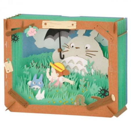 Théâtres de papier - Théâtre de papier Totoro dans les près - Mon Voisin Totoro