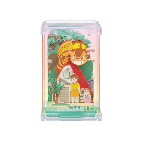 Théâtres de papier - Théâtre de papier Cube Merci Chatbus- Mon Voisin Totoro