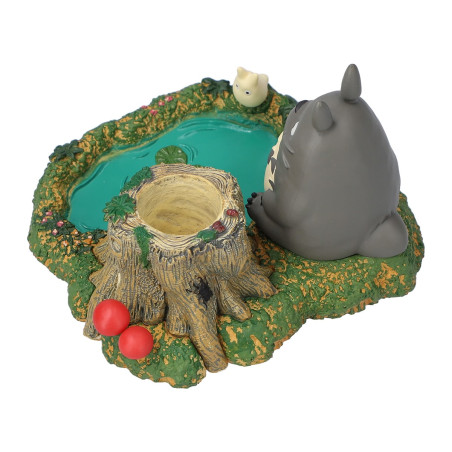 Joyeros - Totoro al borde del estanque figurita de bote de lápices - Mi vecino Totoro