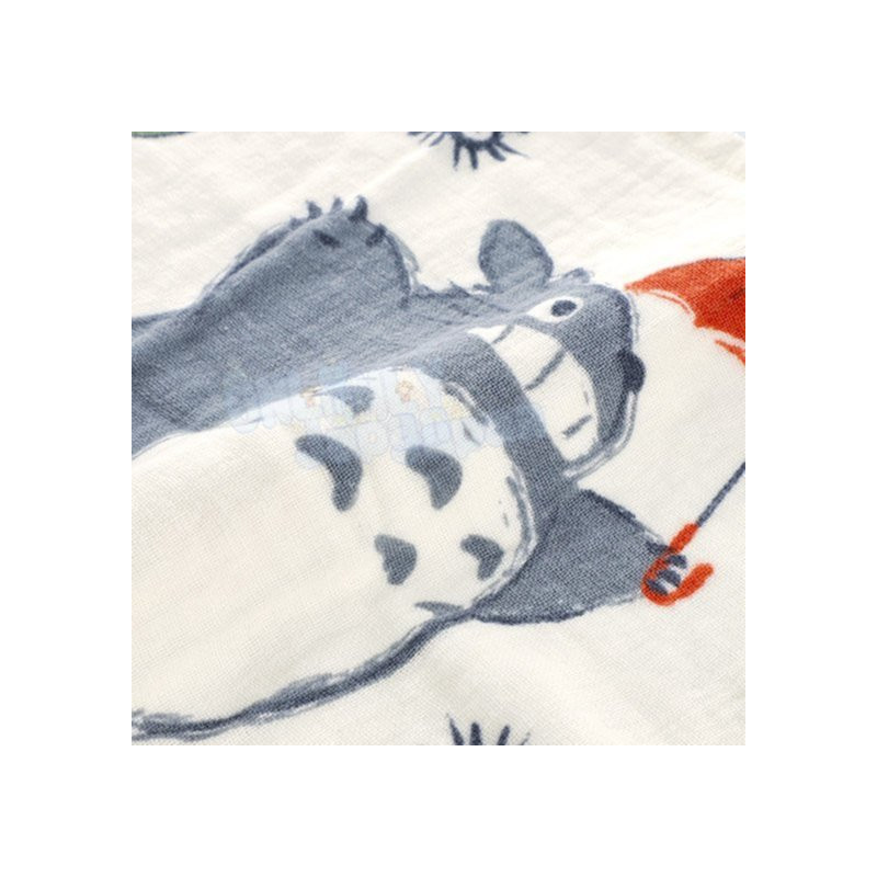 Linge de maison - Serviette Imabari Totoro Parapluie 34x80 cm - Mon Voisin Totoro