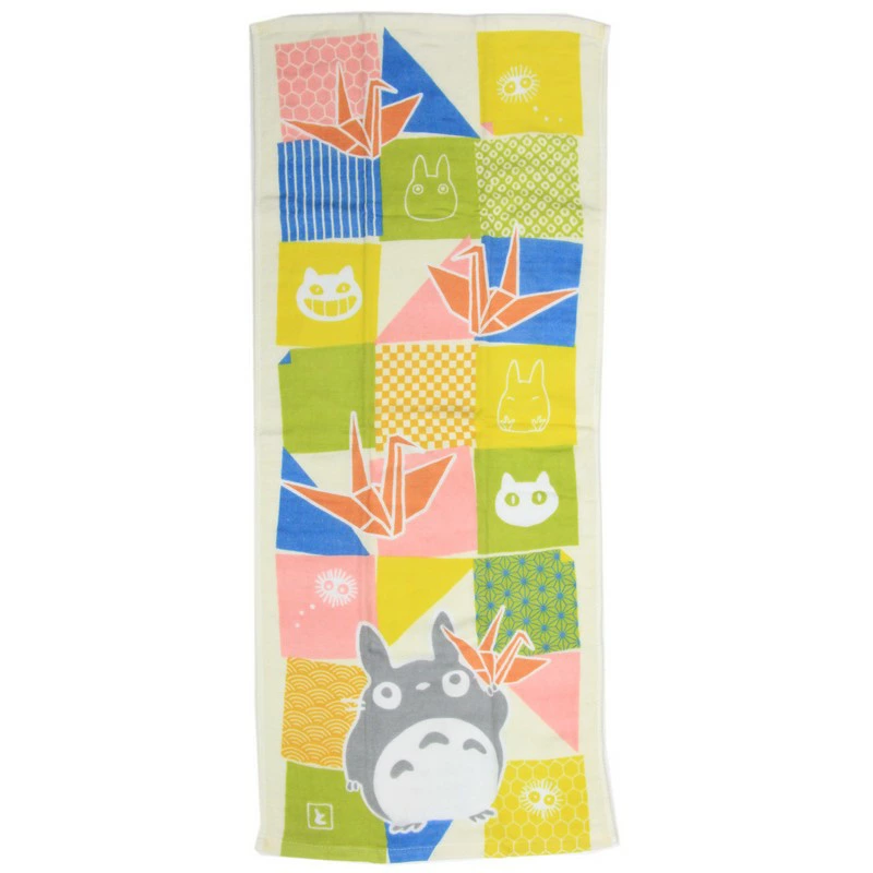 Linge de maison - Serviette Imabari Totoro Origami 34x80cm - Mon Voisin Totoro