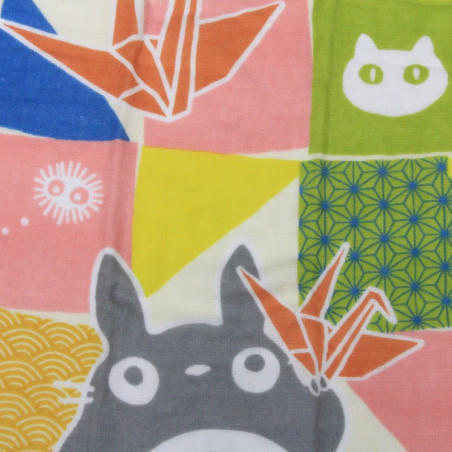 Linge de maison - Serviette Imabari Totoro Origami 34x80cm - Mon Voisin Totoro