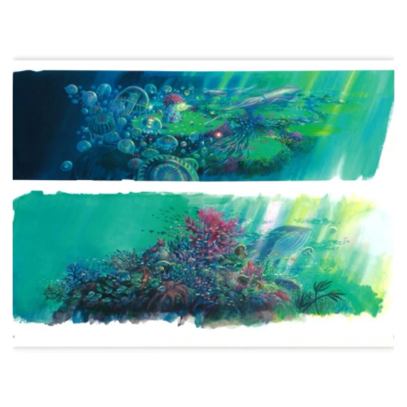 Culture - L’Art de Ponyo Sur la Falaise - Artbook Ghibli
