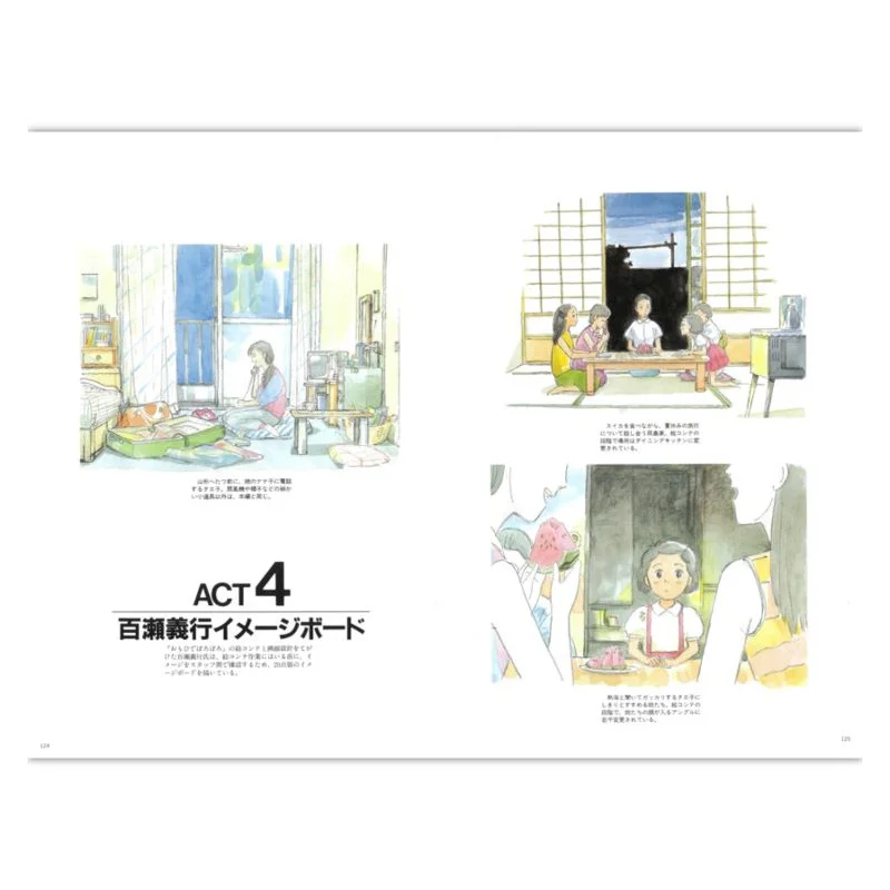 Culture - L’Art de Souvenirs Goutte à Goutte - Artbook Ghibli