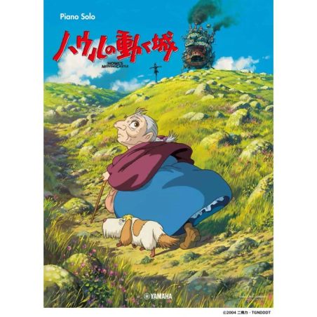 Musique - Partition Facile/Intermédiaire Piano Solo - Le Château Ambulant