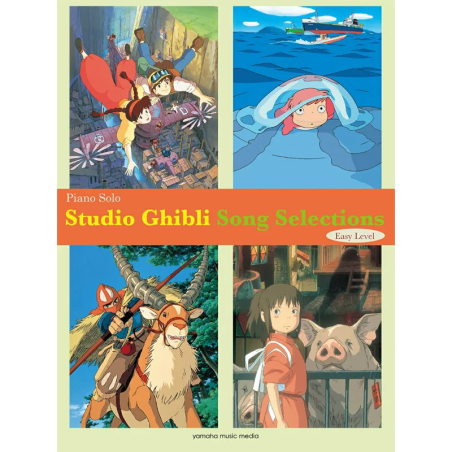 Música - Partitura Fácil Selección Studio Ghibli Piano solo