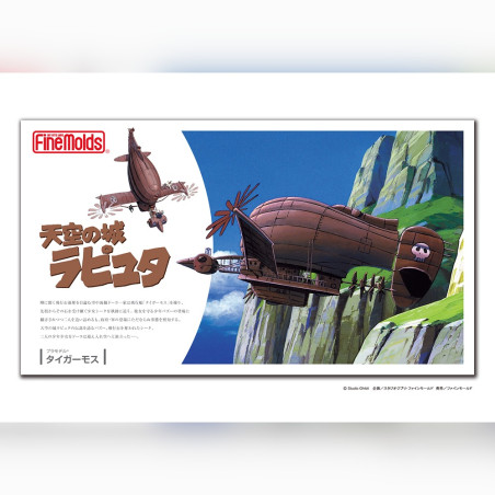 Maquettes - Maquette Le Tigermoth 1/20 - Le Château dans le ciel