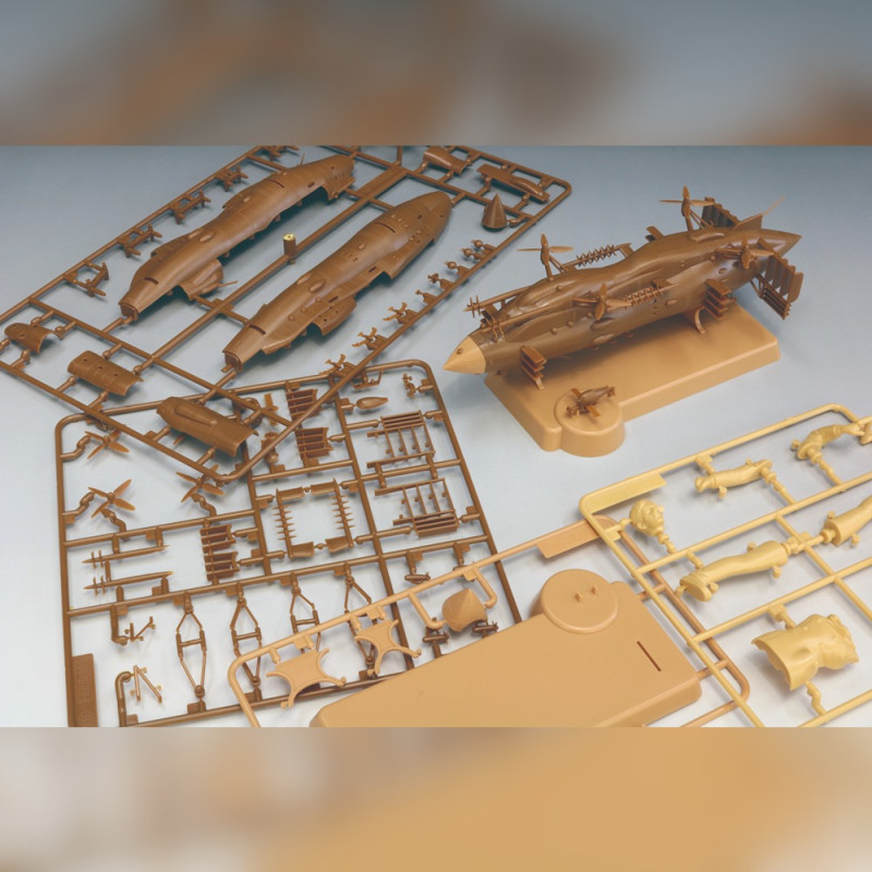 Maquettes - Maquette Le Goliath Cuirassé Volant - Le Château dans le ciel