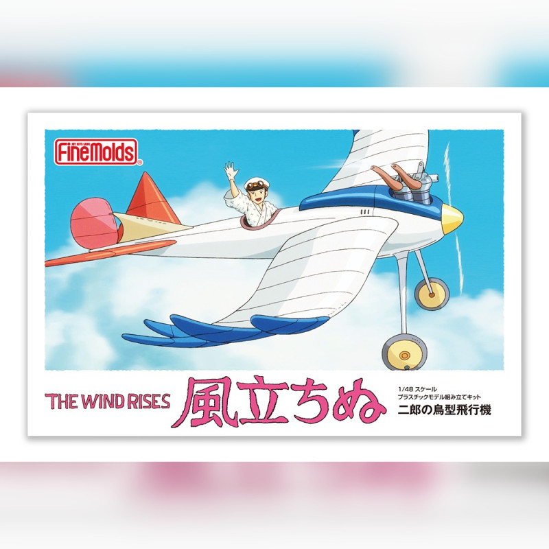 Maquettes - Maquette Avion oiseau de Jiro 1/48 - Le Vent se lève