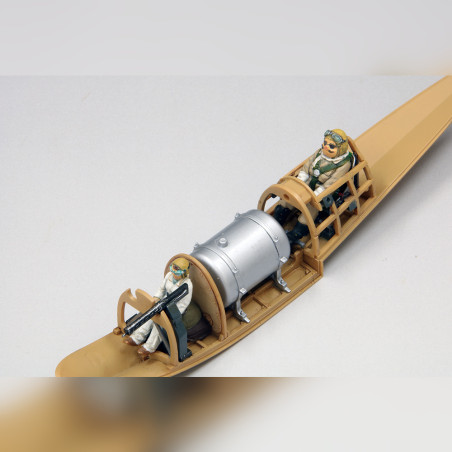 Maquetas - Kit de modelismo Savoia S.21F Versión 2 + fig. Gina 1/48 - Porco Rosso