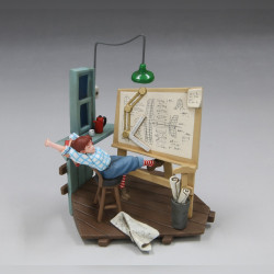 Maquettes - Maquette 1/48 à peindre Fio s'étire - Porco Rosso