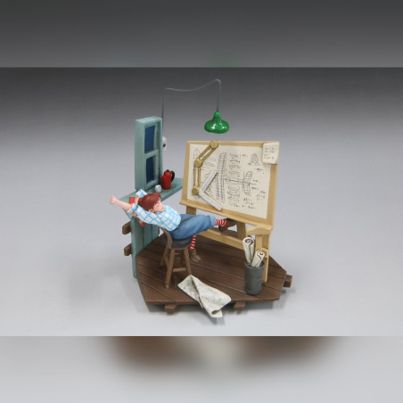 Maquetas - Modelo Kit 1/48 para pintar tramos Fio - Porco Rosso