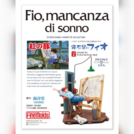 Maquetas - Modelo Kit 1/48 para pintar tramos Fio - Porco Rosso