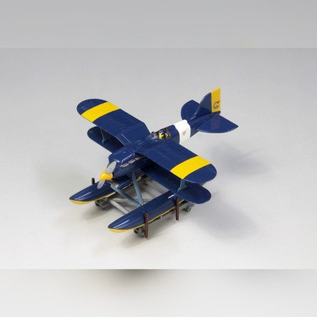 Maquetas - Kit de modelismo Caza hidroavión Curtiss R3C-0 1/72 - Porco Rosso