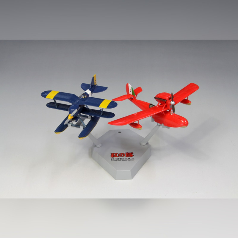 Maquetas - Kit de modelismo Caza hidroavión Curtiss R3C-0 1/72 - Porco Rosso