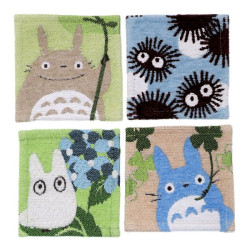 Cuisine et vaisselle - Assortiment De 4 Sous-Verre Totoro Pastel - Mon Voisin Totoro