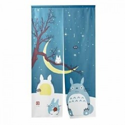 Cortinas - Cortinas Totoro Cielo de Invierno - Mi vecino Totoro