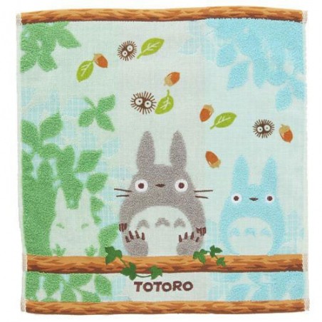 Linge de maison - Mini Serviette Totoro 34x36 cm - Mon Voisin Totoro